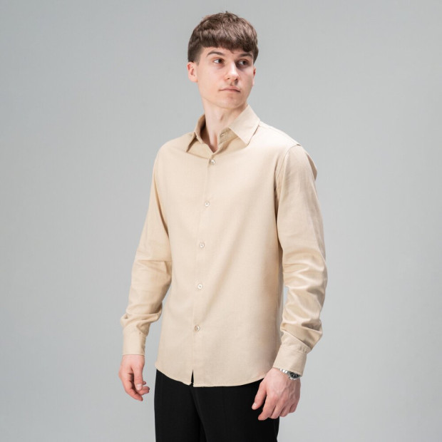 Сорочка Slavni Basset Бежевий, 2XL - 