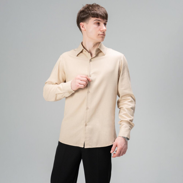 Сорочка Slavni Basset Бежевий, 2XL - 1