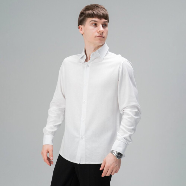 Сорочка Slavni Basset Білий, 2XL - 
