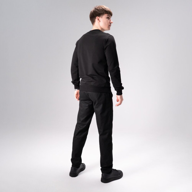 Комплект Світшот 001 + Штани Pobedov Step Чорний, 3XL - 1