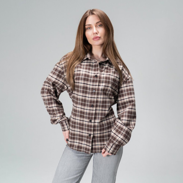 Сорочка Slavni Velia жіноча Коричневий, XS-S - 1