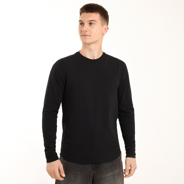 Лонгслів Pobedov Dune Чорний, 3XL - 1