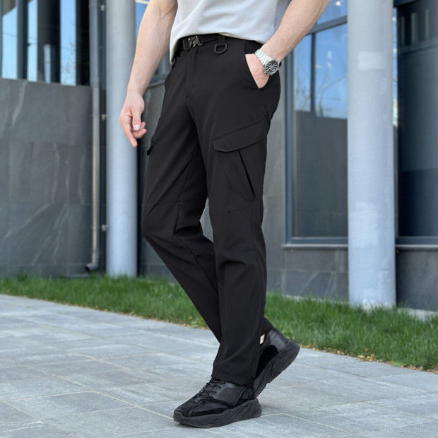 Штани-карго Pobedov Tactical Soft Чорний, XS - 2