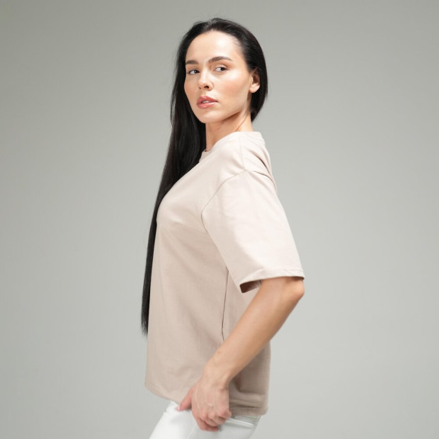 Футболка Slavni Silva жіноча Бежевий, XS - 1