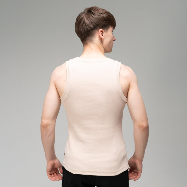 Майка Slavni Rib Line Бежевий, XL - 4