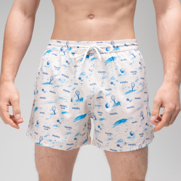 Шорти для плавання Slavni Swimming Pool Print Молочно-блакитний, XL - 