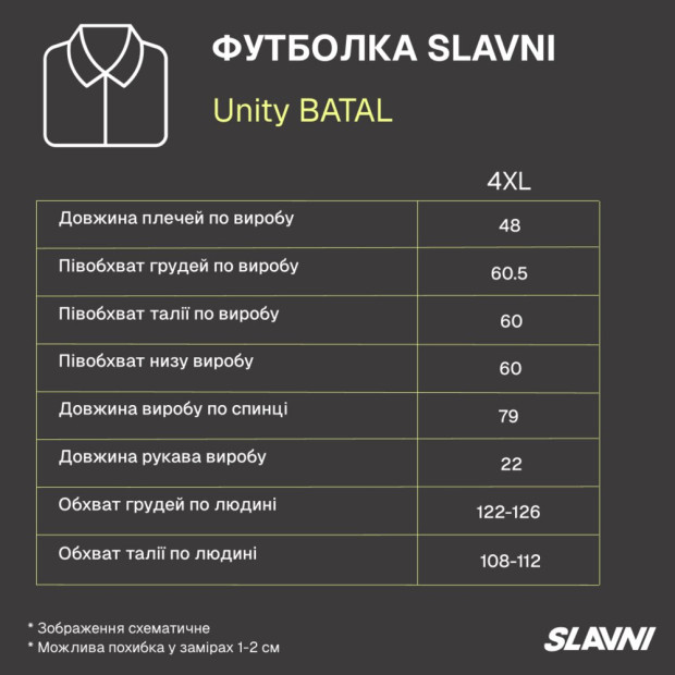 Футболка Slavni Unity BATAL Темно-сірий - 6