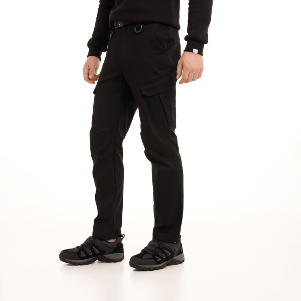 Штани-карго Pobedov trousers Tactical ЗИМА Чорний, 3XL - 2