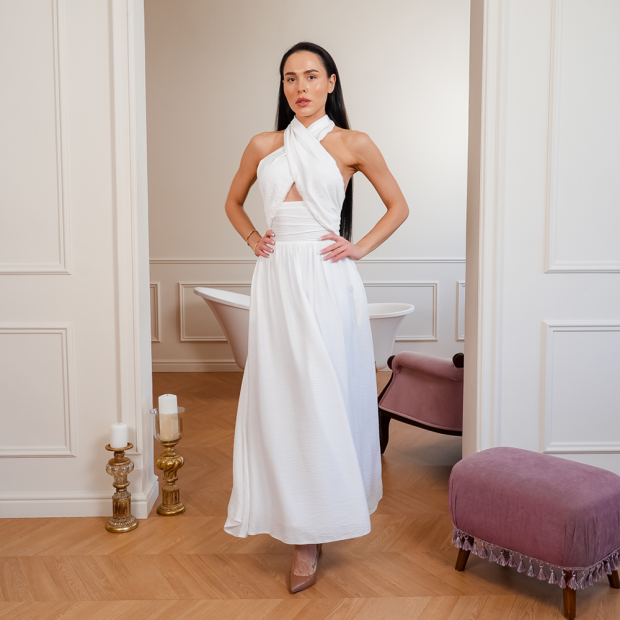 Сукня Slavni Grace Молочний, M - 