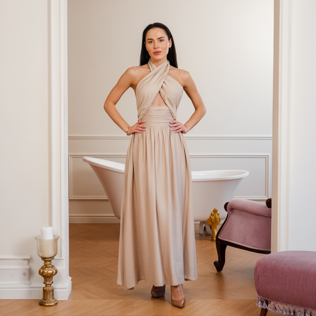 Сукня Slavni Grace Бежевий, M - 