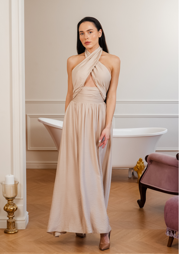 Сукня Slavni Grace Бежевий 2