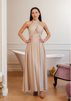 Сукня Slavni Grace Бежевий, XS
