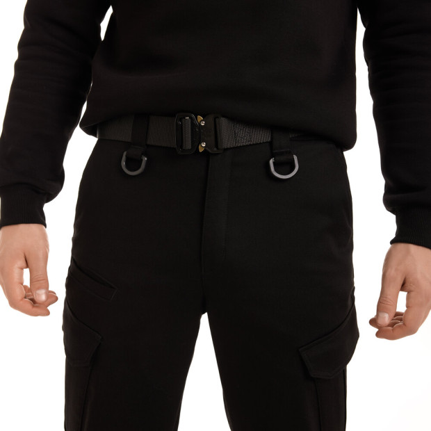Штани-карго Pobedov trousers Tactical ЗИМА Чорний, 2XL - 4