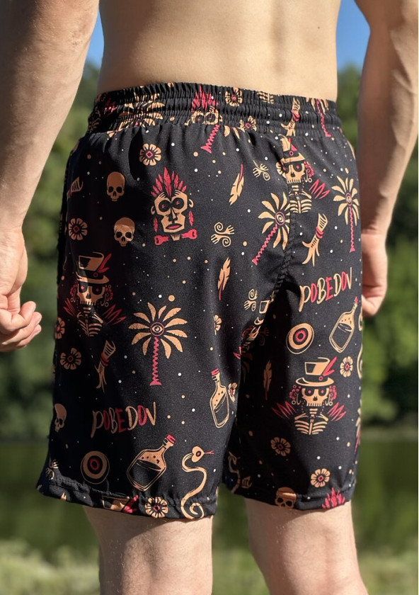 Нещодавно переглянуті Пляжні шорти Slavni Rest Print Totem 2