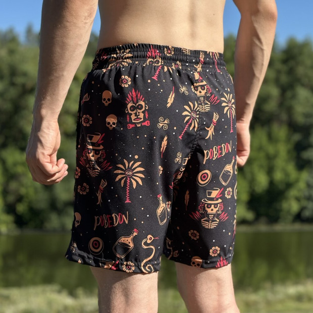 Пляжні шорти Slavni Rest Print Totem - 1