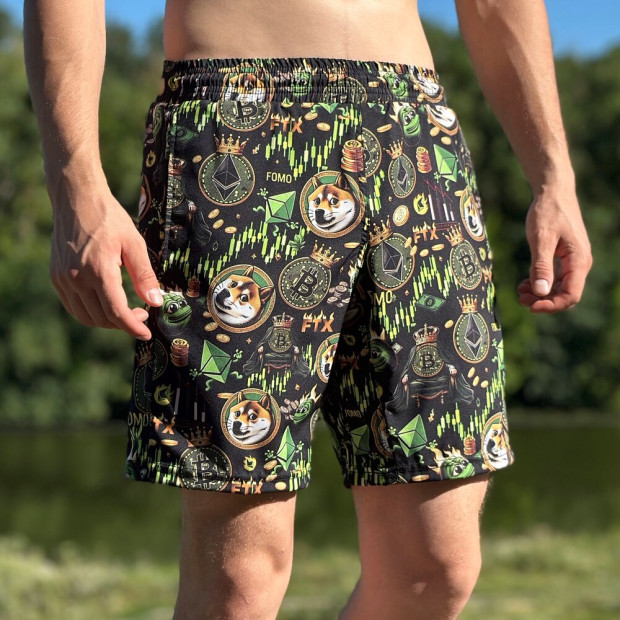 Пляжні шорти Slavni Rest Print Kripta - 