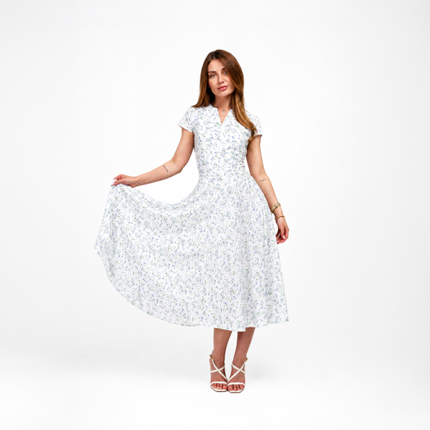Сукня Slavni Sendy Print Polovi kvity - 3