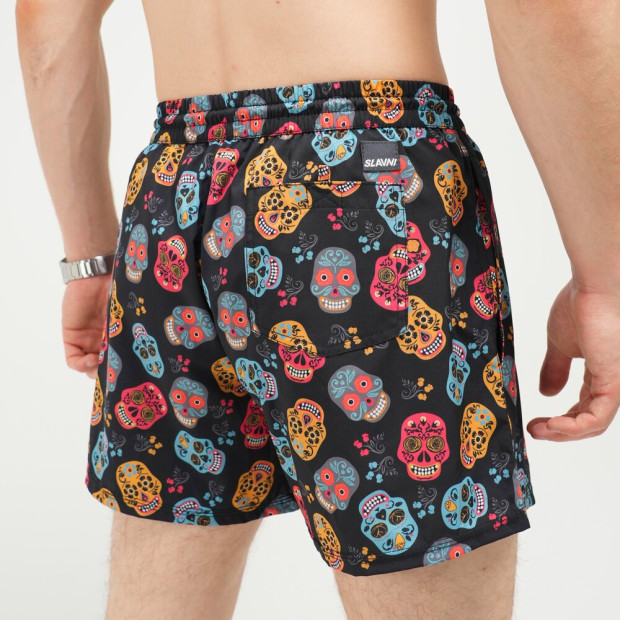 Шорти для плавання Slavni Swimming Pool Print Kolorovi cherepy - 4