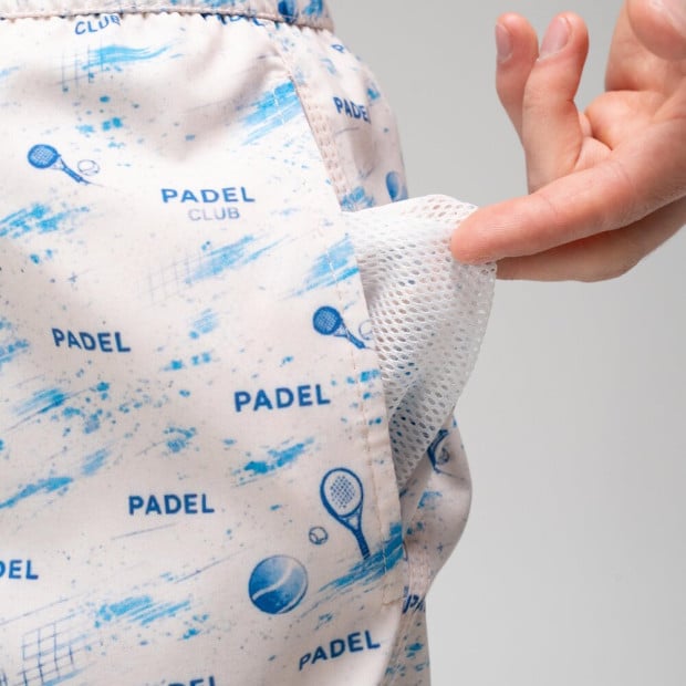 Шорти для плавання Slavni Swimming Pool Print Padel Cream - 3