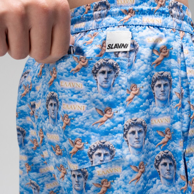 Шорти для плавання Slavni Swimming Pool Print Yanholiata - 5