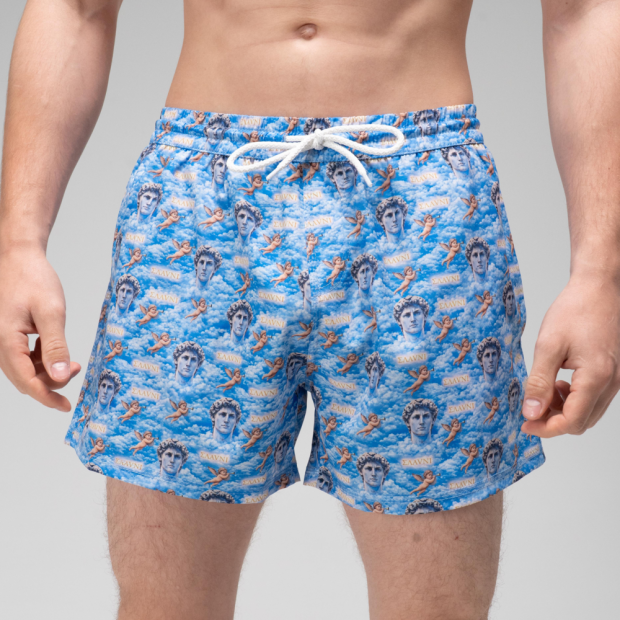 Шорты для плавания Slavni Swimming Pool Print Yanholiata - 