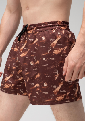 Недавно просмотренные Шорты для плавания Slavni Swimming Pool Print Padel Brown 2