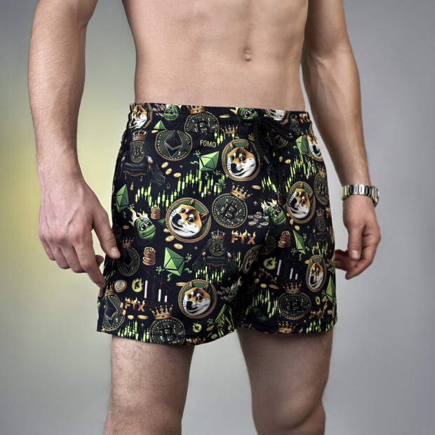 Шорти для плавання Slavni Swimming Pool Print Kripta - 1