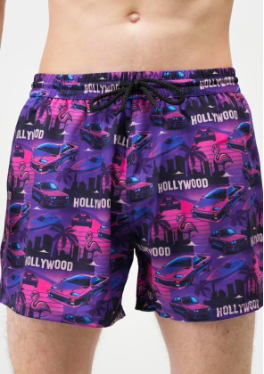 Нещодавно переглянуті Шорти для плавання Slavni Swimming Pool Print Hollywood