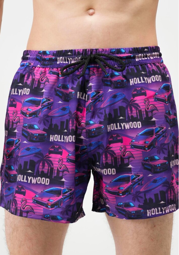 Нещодавно переглянуті Шорти для плавання Slavni Swimming Pool Print Hollywood
