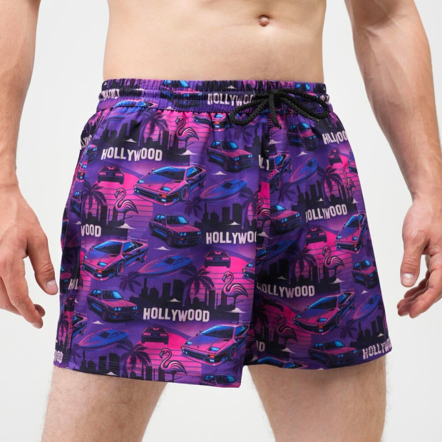 Шорти для плавання Slavni Swimming Pool Print Hollywood - 1