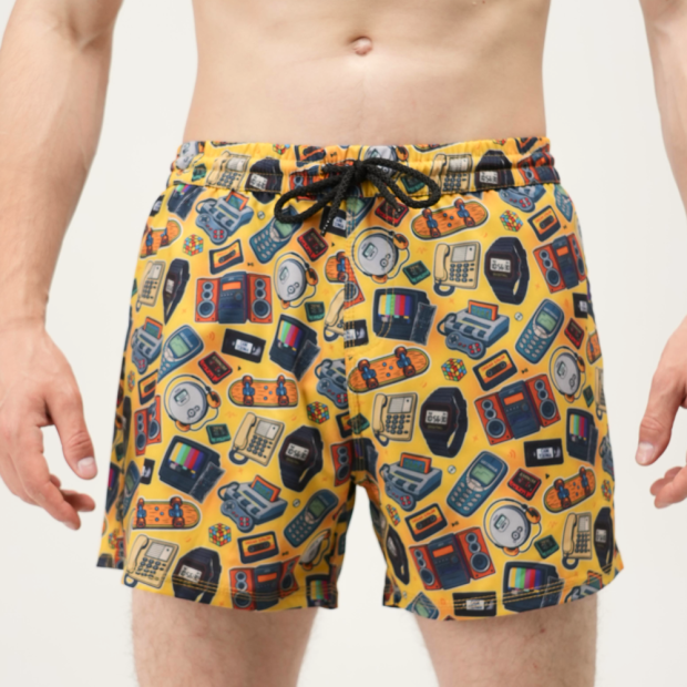 Шорти для плавання Slavni Swimming Pool Print Patern - 