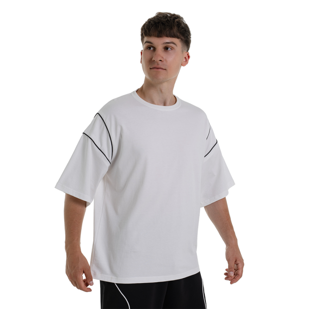 Футболка Slavni Outline Молочний - 