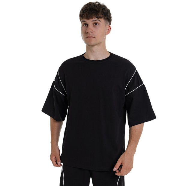 Футболка Slavni Outline Чорний - 