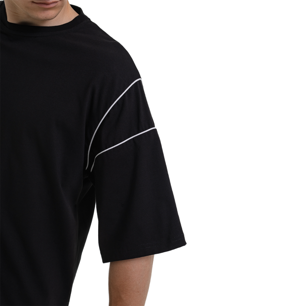 Футболка Slavni Outline Чорний - 2