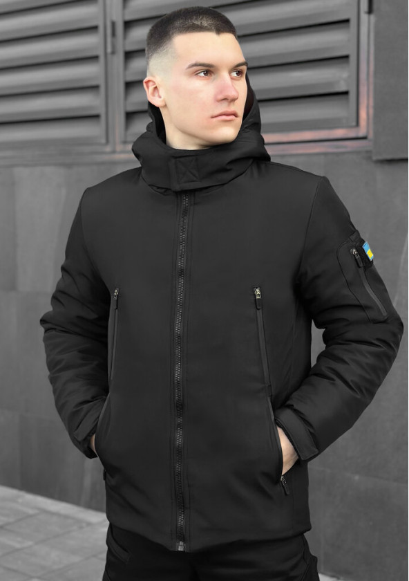 Нещодавно переглянуті Куртка Pobedov Winter Jacket Motive ЗИМА Чорний 2
