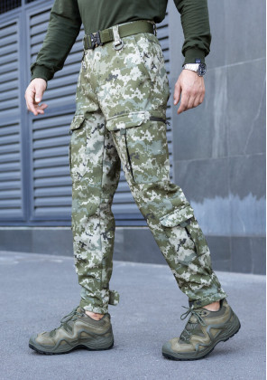 Брюки-карго Pobedov Hardy Пиксель, 2XL