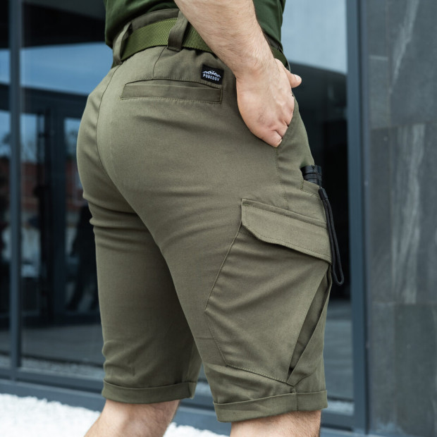 Шорти Pobedov Tactical B2 Хакі, 2XL - 5