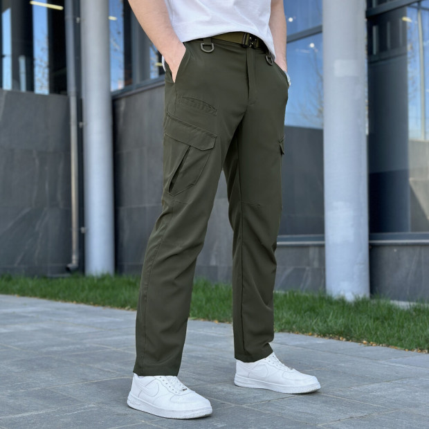 Штани-карго Pobedov Tactical Soft Хакі, 2XL - 2
