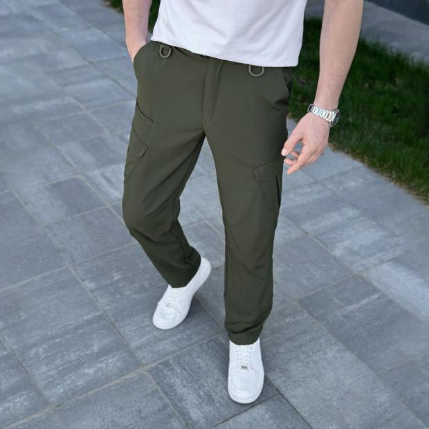 Штани-карго Pobedov Tactical Soft Хакі, XL - 4