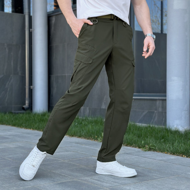 Штани-карго Pobedov Tactical Soft Хакі, M - 3
