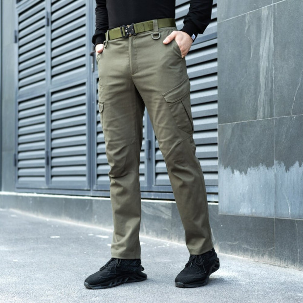 Штани-карго Pobedov Tactical V2 Хакі, XL - 1