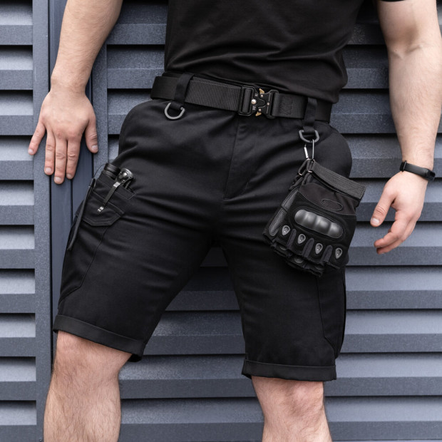 Шорти Pobedov Tactical B2 Чорний, 2XL - 2