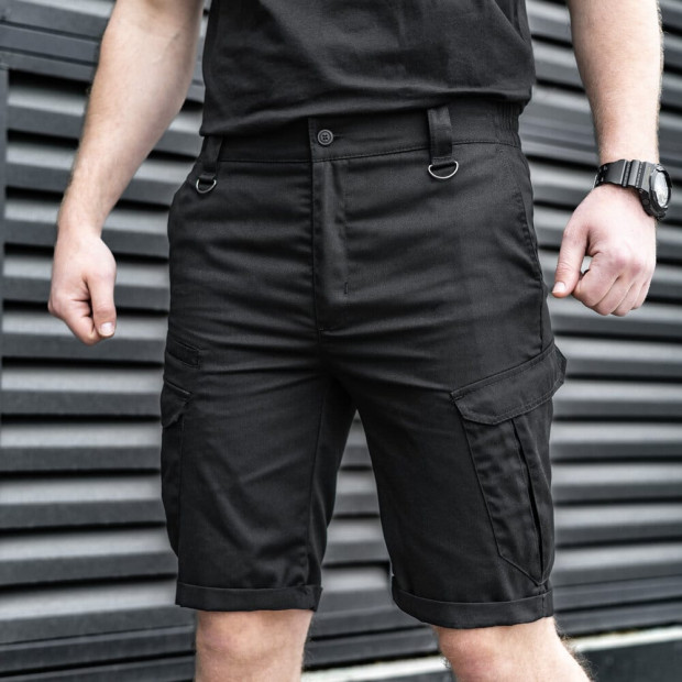 Шорти Pobedov Tactical Чорний - 
