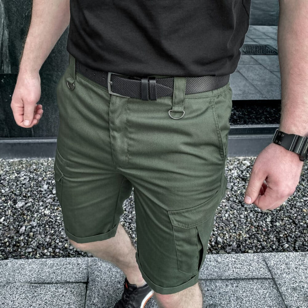 Шорти Pobedov Tactical Хакі - 5