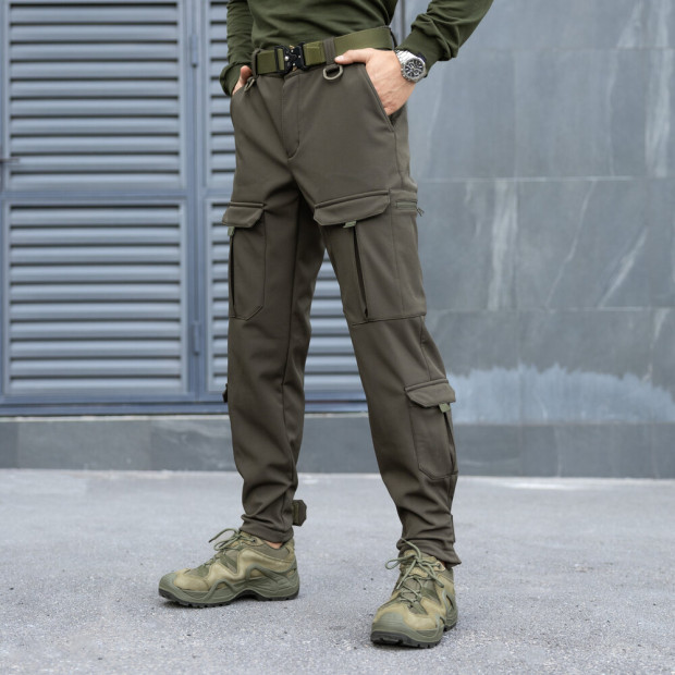 Брюки-карго Pobedov Hardy Хаки - 