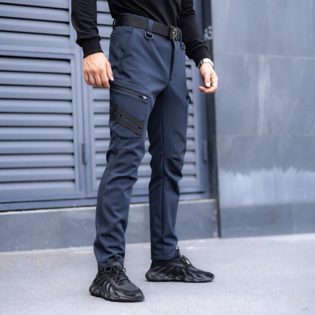 Штани-карго Pobedov Static Наві, 2XL - 4