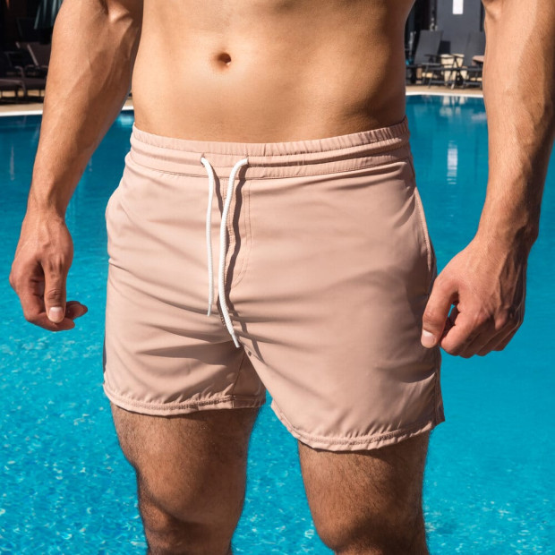 Шорти для плавання Pobedov Pool day Бежевий, 2XL - 