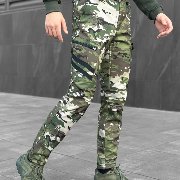 Брюки-карго Pobedov Static Мультикам - 4