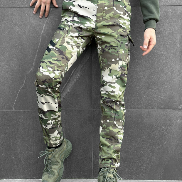 Брюки-карго Pobedov Static Мультикам - 6