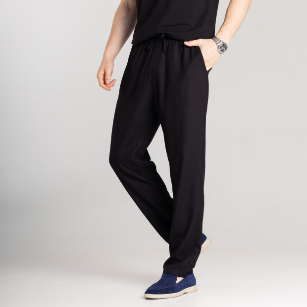 Штани Pobedov Chill Чорний, 2XL - 1